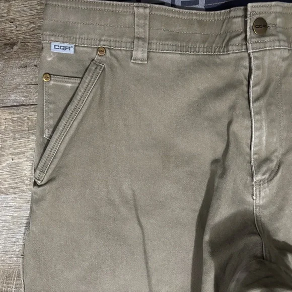CQR Ripstop Work Pants Men’s 36x34 Khaki Tactical Durable Pockets READ - Picture 6 of 8